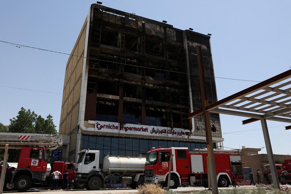Fire at Iraq mall kills 69, prime minister orders probe