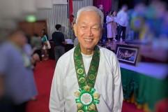 Bishop Broderick S. Pabillo receives the Bishop Julio Xavier Labayen Legacy Award
