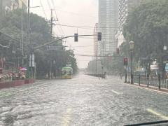 Habagat 2025 - flooding on España Boulevard in Manila