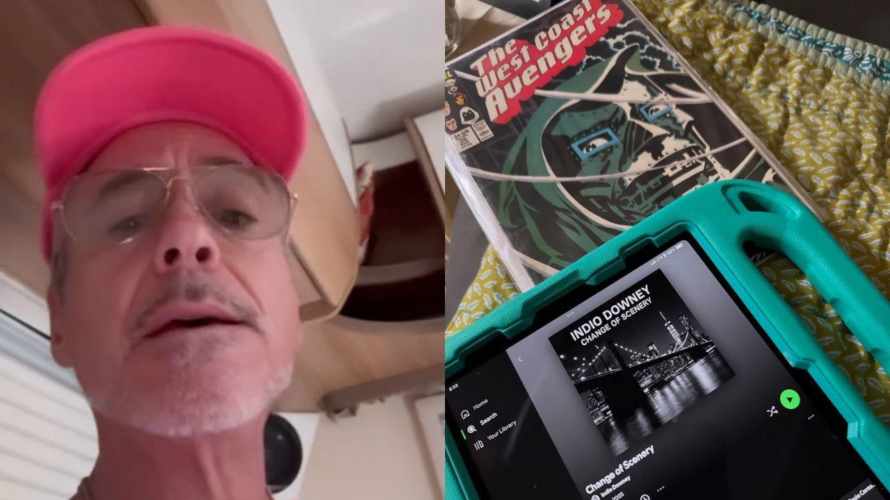 Robert Downey Jr. shares glimpse of work for 'Avengers: Doomsday'