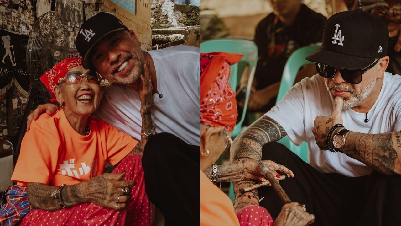 Jo Koy gets tattooed by Apo Whang Od