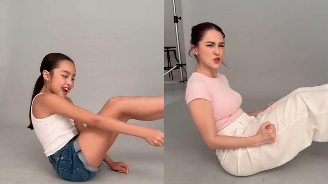 Marian Rivera hops on 'Bugatti' trend with daughter Zia