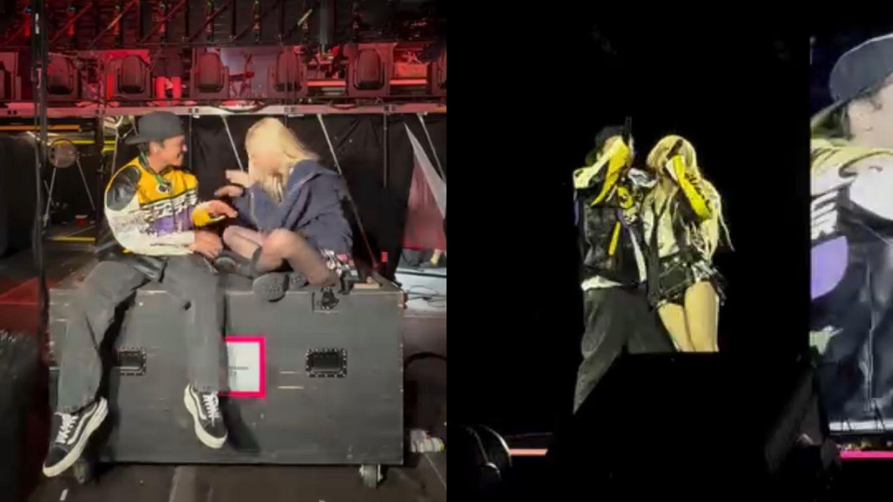 Bruno Mars makes surprise appearance at Blackpink's Deadline concert in LA, performs 'APT.' with Rosé