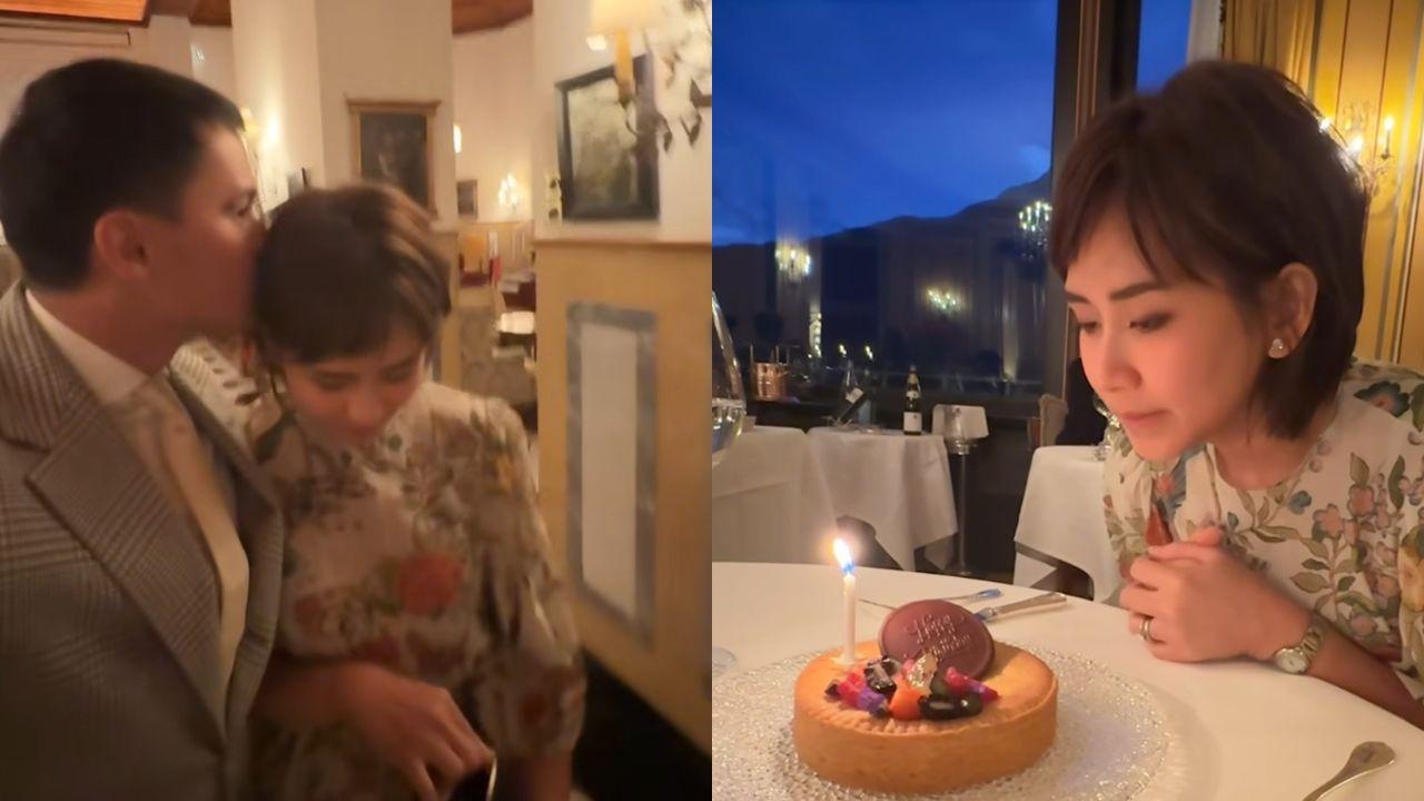 Matteo Guidicelli takes Sarah Geronimo out for a French dinner on her 37th birthday
