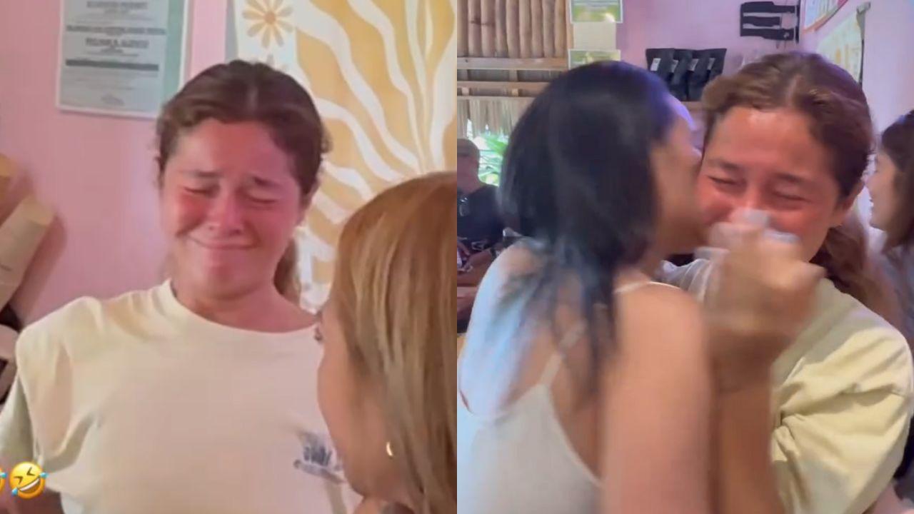 Andi Eigenmann bursts into tears as she gets surprise visit from sister Max Eigenmann