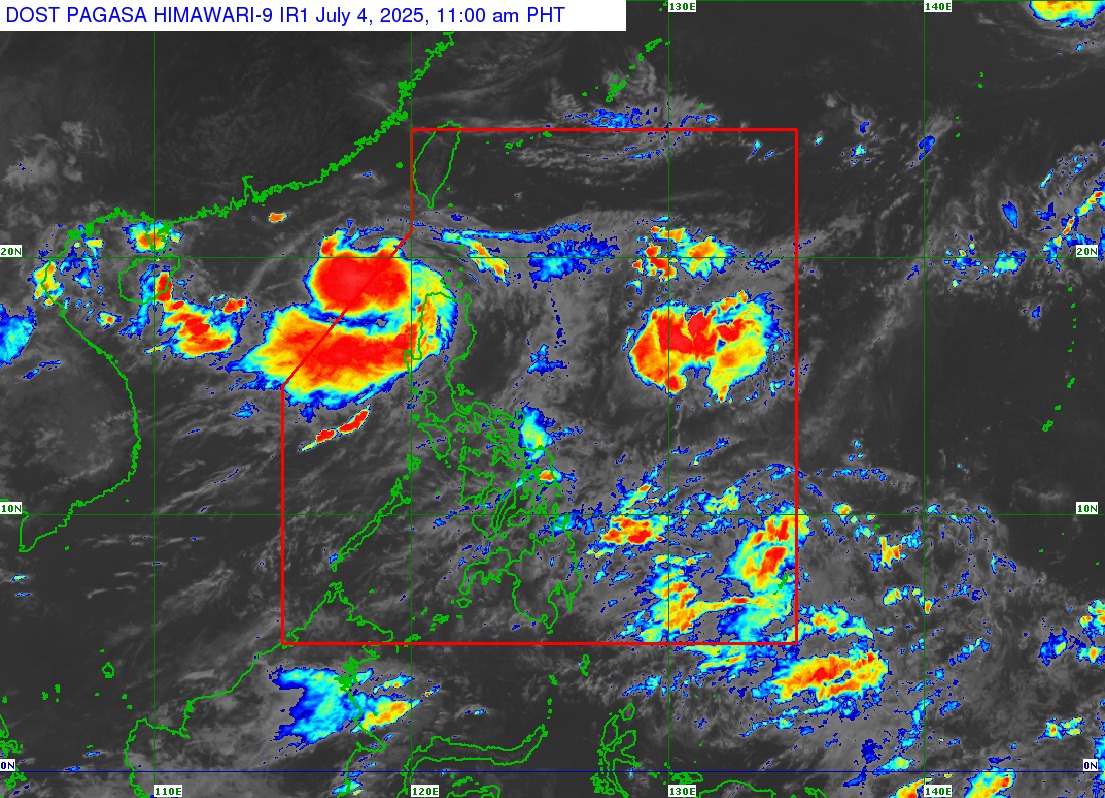 TD Bising slightly intensifies, 3 areas under Signal No. 1