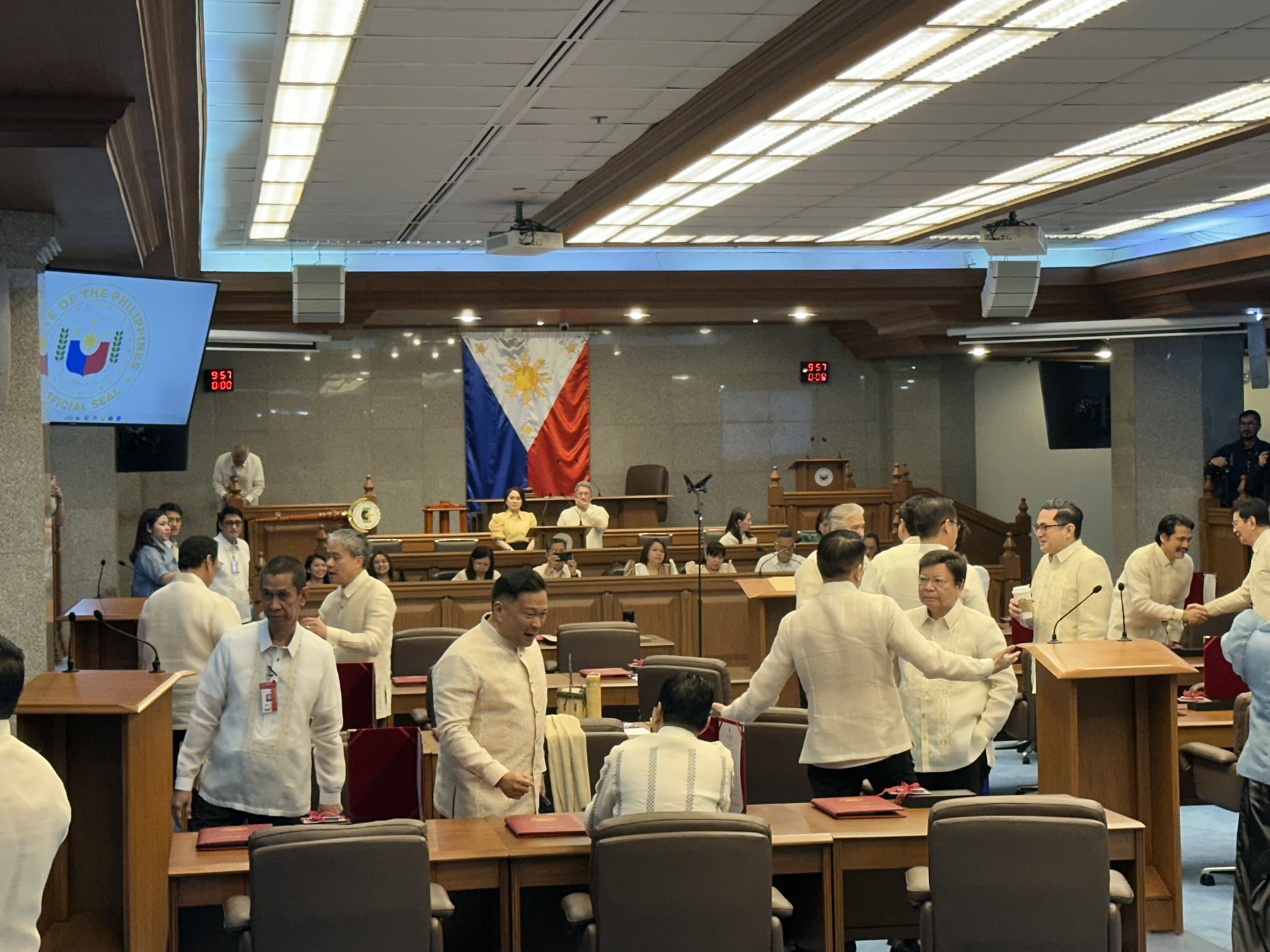 Senate opens 1st regular session of 20th Congress