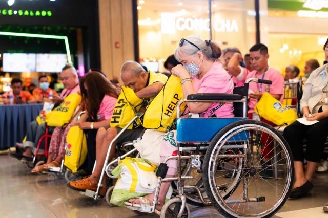 Inclusion in action: Community members with disabilities take part in hands-on emergency response training.