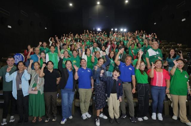 Families join the Lights Up, Sounds Down, a sensory-friendly movie event featuring the movie â€œFireflyâ€, promoting inclusion for individuals on the autism spectrum.