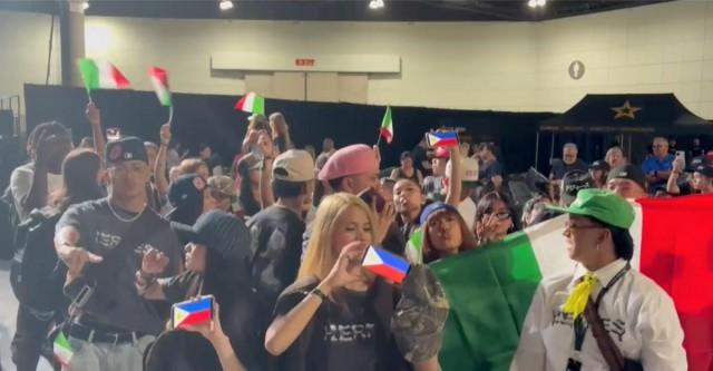 Filipino Youth from Italy Shine Bright on World of Dance 2025 in LA_Pic 3_Courtesy Hermes_20250722 Representing both the Philippines and Italy, members of the Hermes Dance Crew prepare to take the stage at World of Dance 2025 in Los Angeles. Courtesy: Hermes