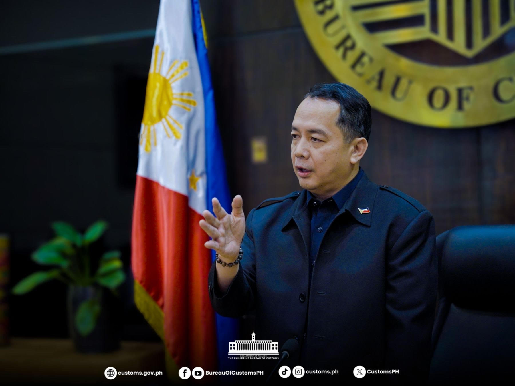 New Customs chief Nepomuceno suspends unserved LOAs, MOs