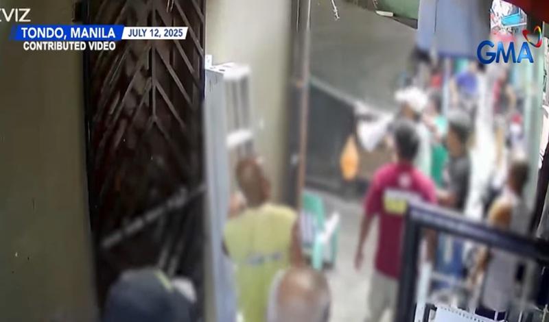 Barangay captain fires gun amid clearing operations in Manila
