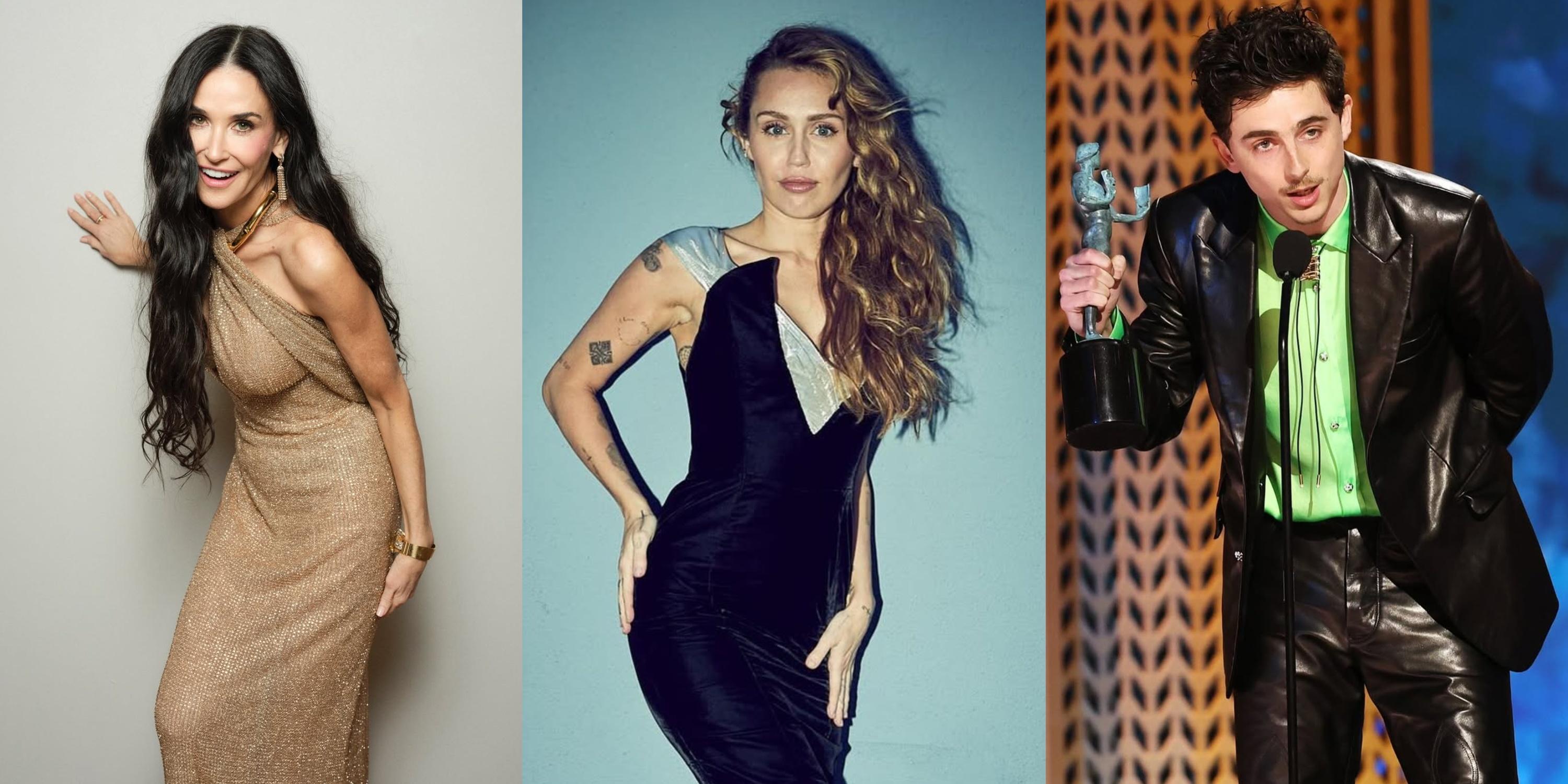 Miley Cyrus, Demi Moore, Timothée Chalamet, more to receive Hollywood Walk of Fame stars