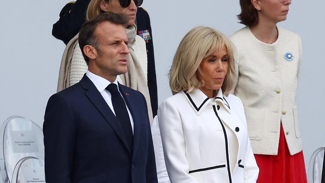 French president Macron sues right-wing podcaster over claim France's first lady was born male