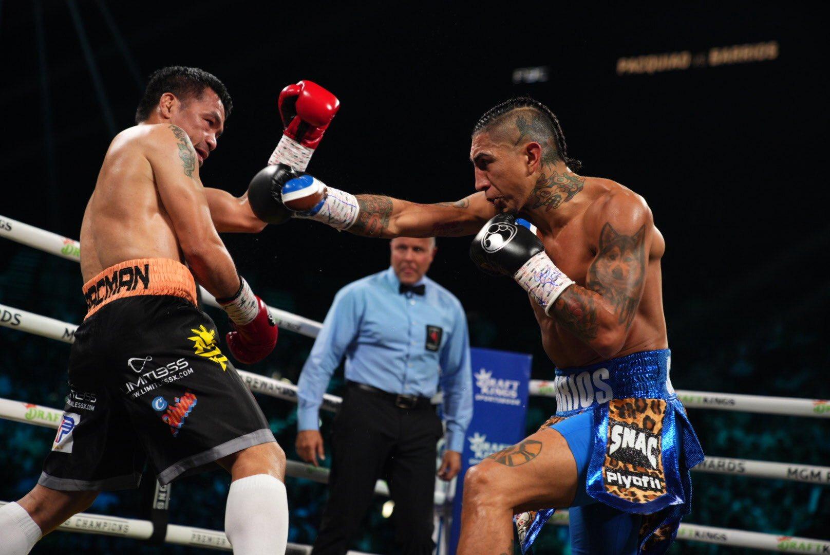 Pacquiao on draw vs. Barrios: 'I thought I won the fight'