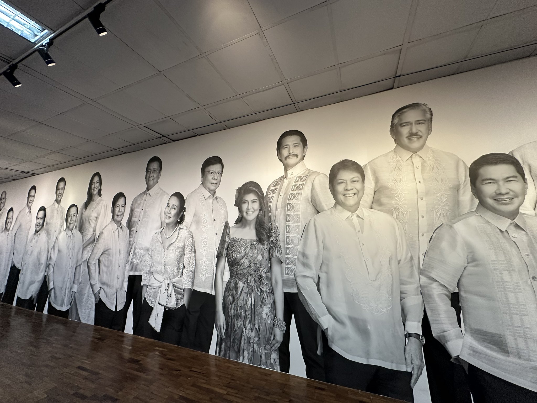 LOOK: Senate unveils 20th Congress 'Legacy Wall"
