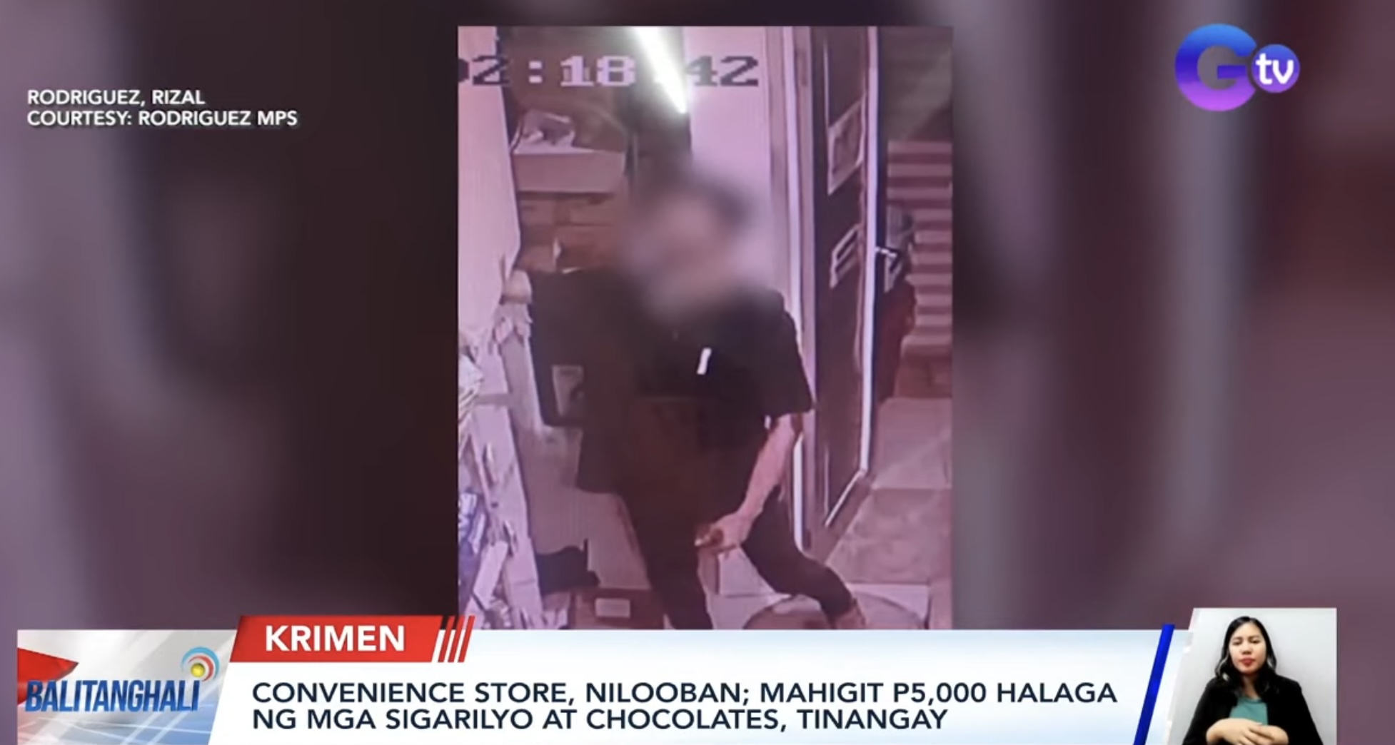 Lalaki, huli sa pagnanakaw umano ng mahigit P5K halaga ng mga sigarilyo at tsokolate thumbnail