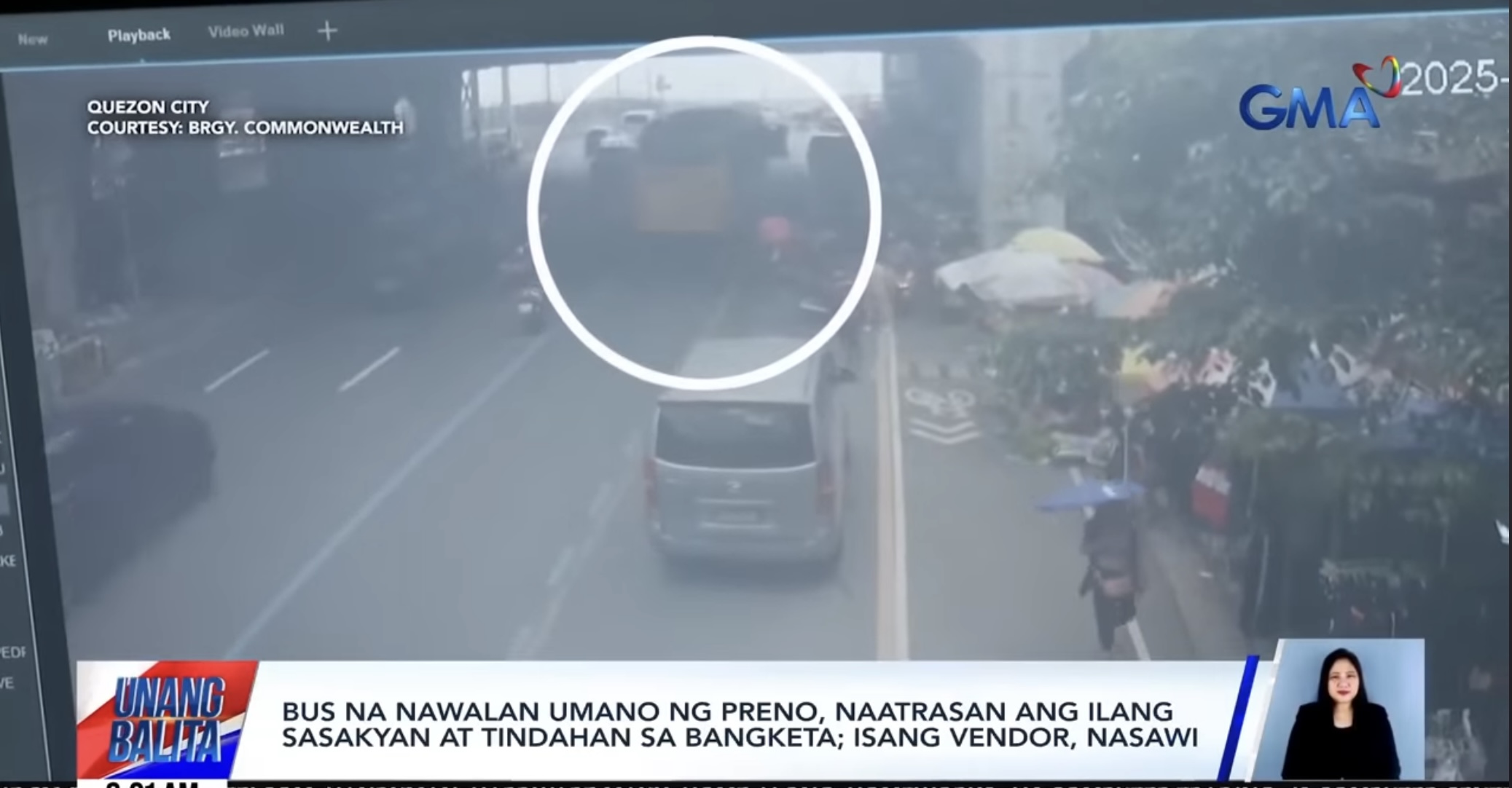 Nakakagulat! Gulay Vendor, Nasawi Matapos Mabangga ng Bus sa Quezon City