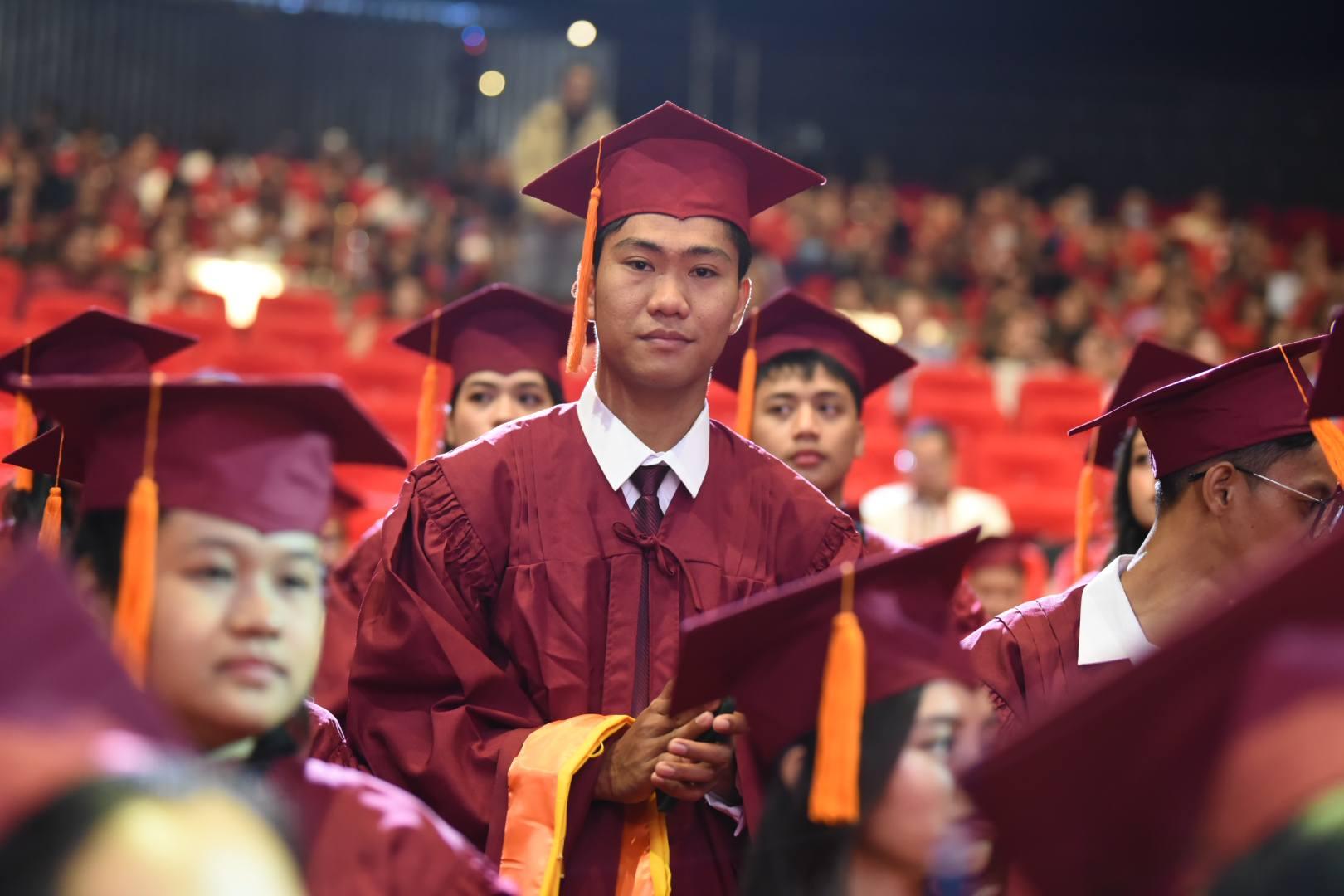 Louie Ramirez graduates from Perpetual