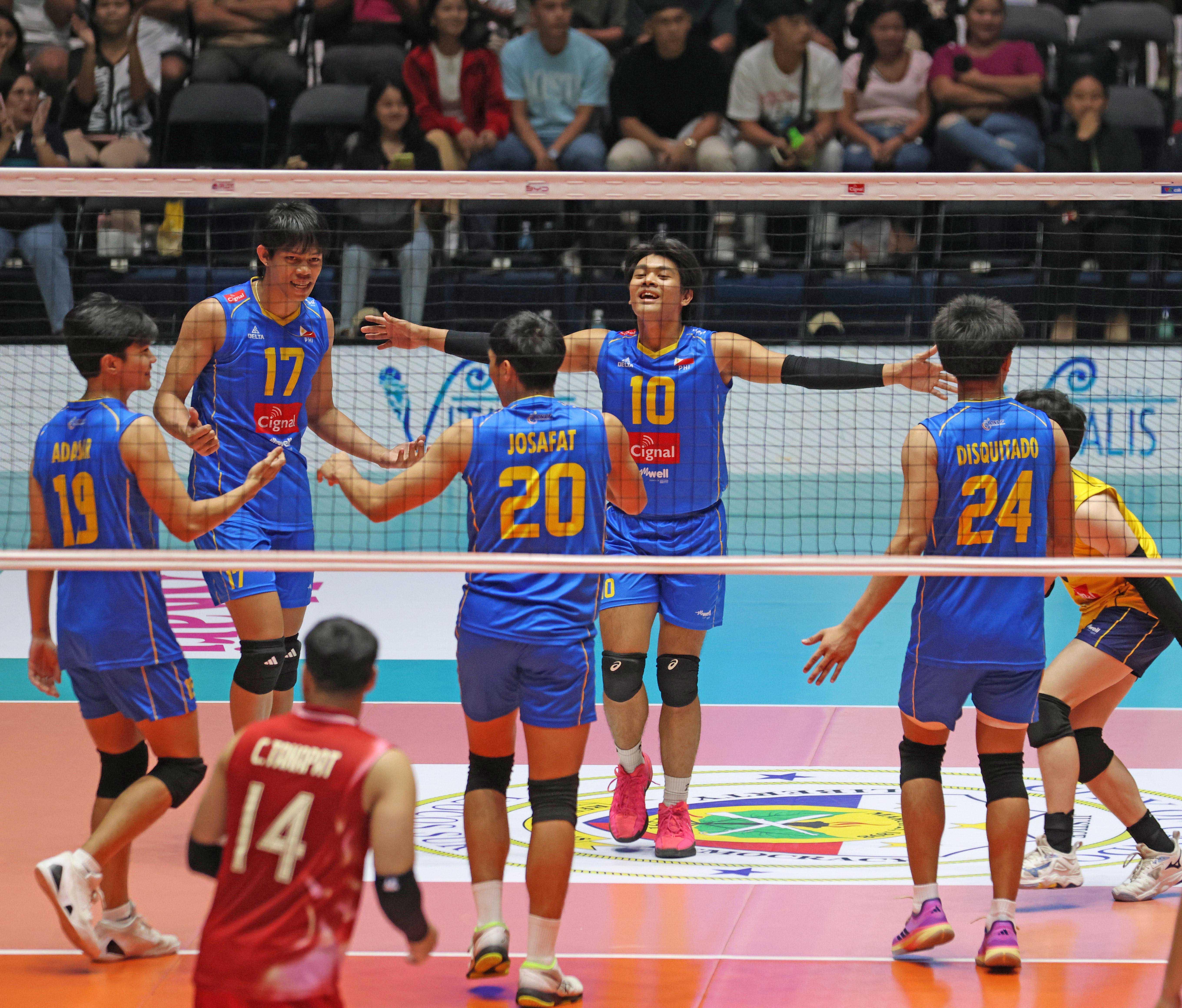 Alas Pilipinas Men outlast Cambodia in five-set showdown for second SEA V. League win
