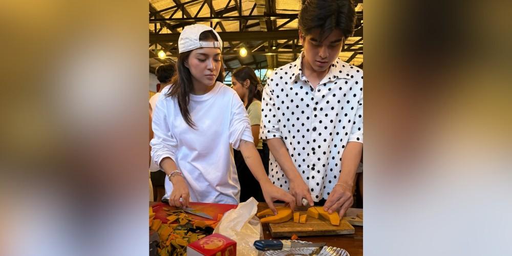 Mika Salamanca, Will Ashley volunteer in soup kitchens for families affected by inclement weather