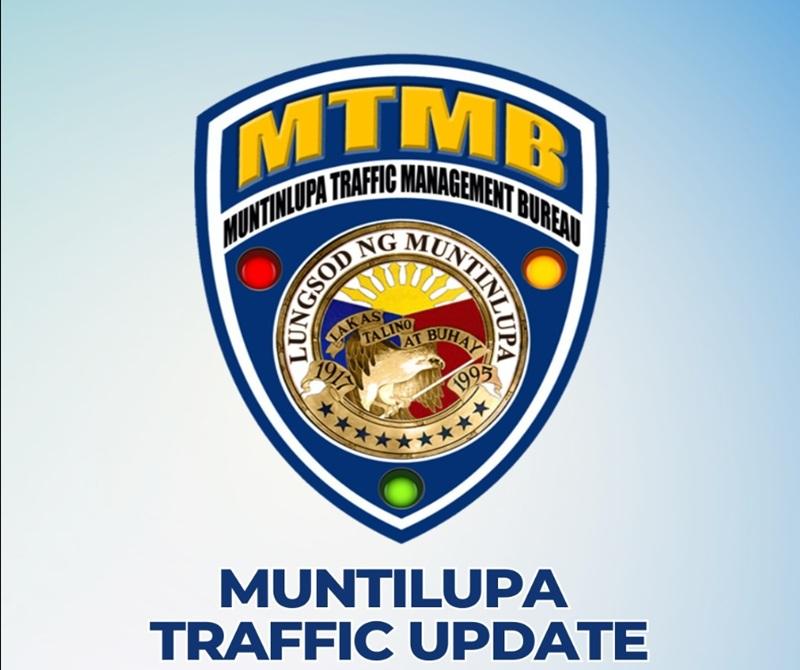 Muntinlupa City posts status of flooded roads as of Tuesday, 5:10 a.m.
