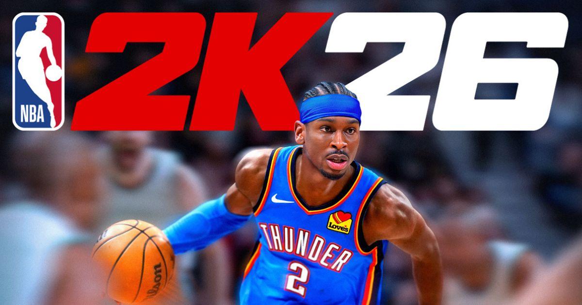 Shai Gilgeous-Alexander is NBA2K26 cover athlete