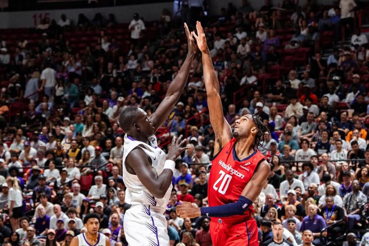 Khaman Maluach feels 'blessed" to be in NBA, adjusting to 'new game"