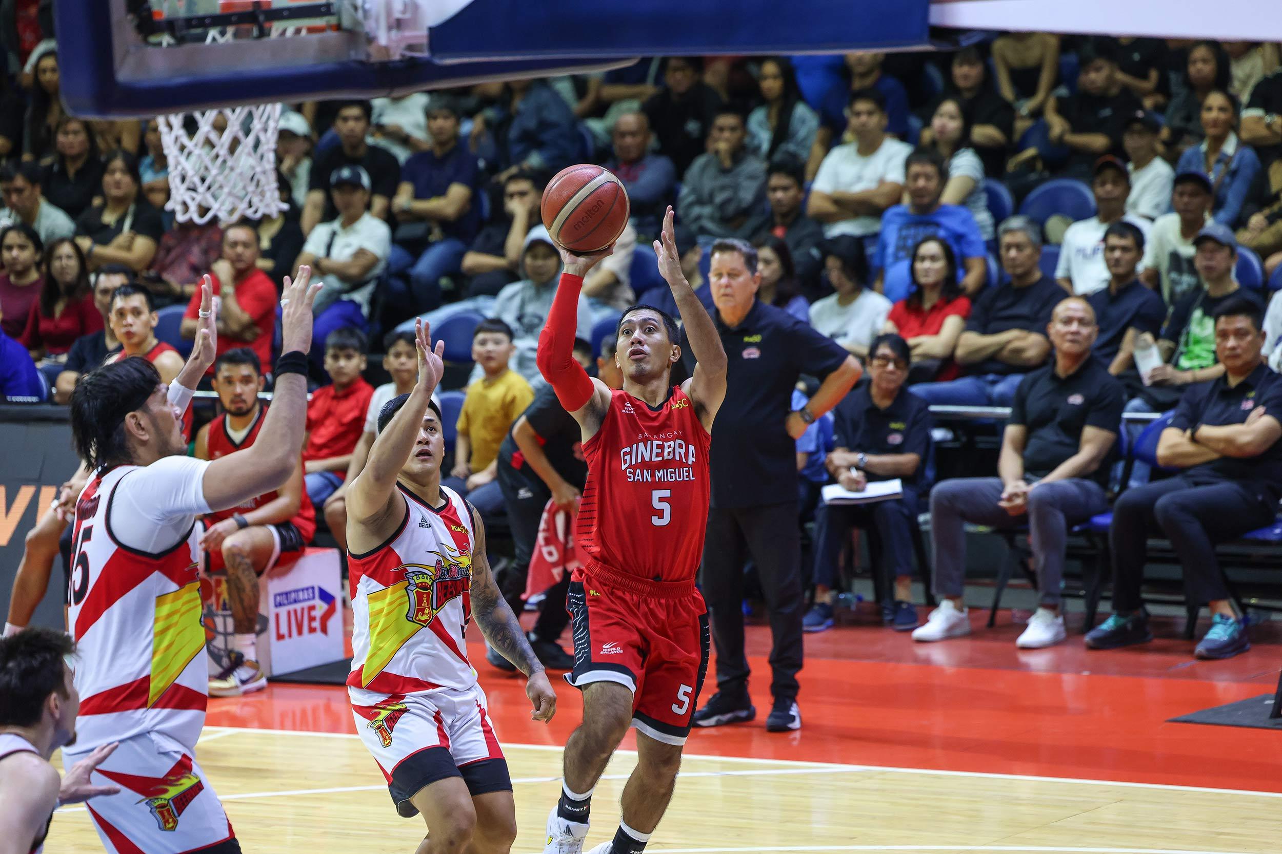 LA Tenorio drills game-winner for Barangay Ginebra, forces Game 7 in semis vs SMB