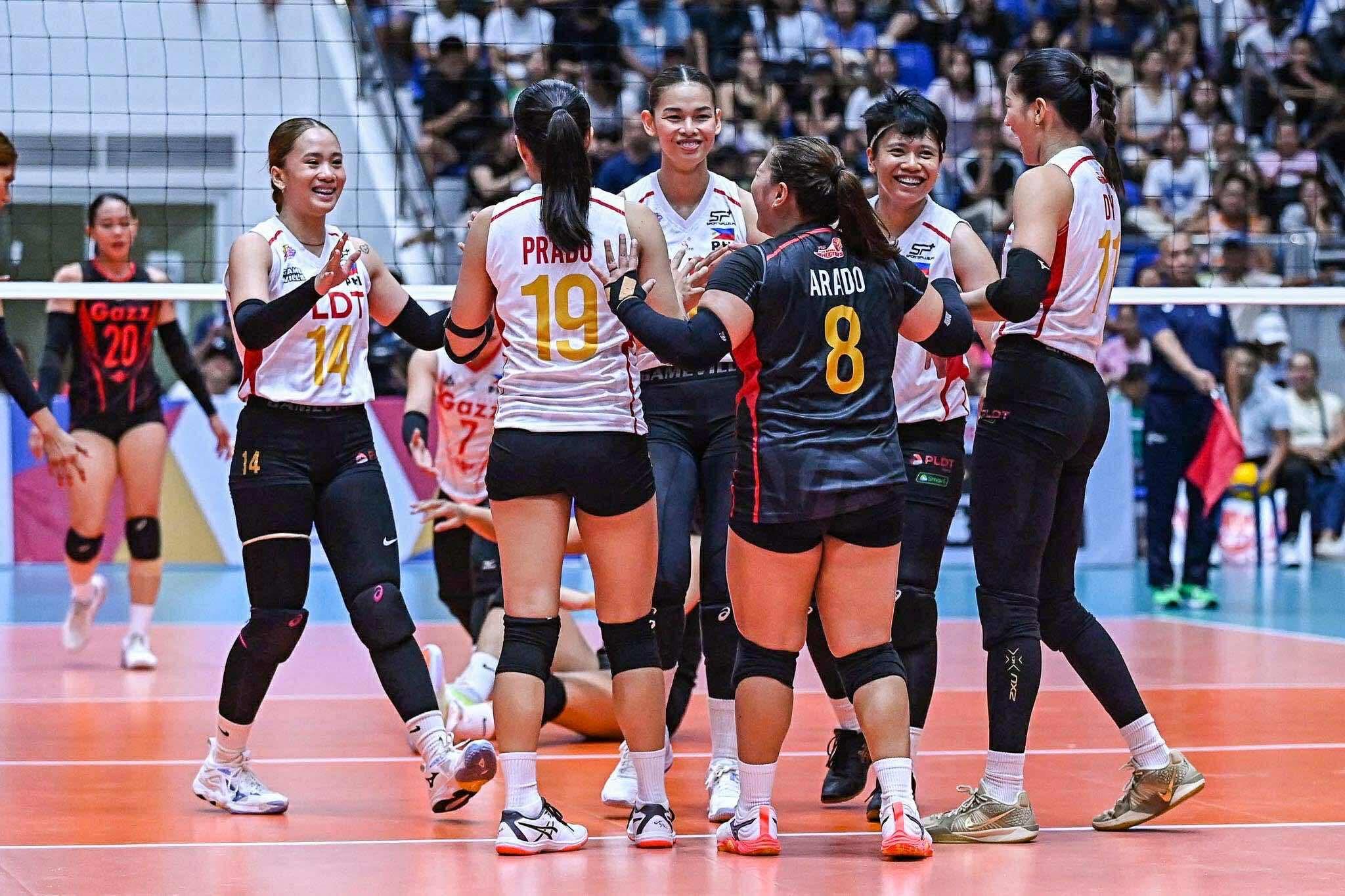 PLDT makes quick work of Petro Gazz to continue unbeaten PVL on Tour start