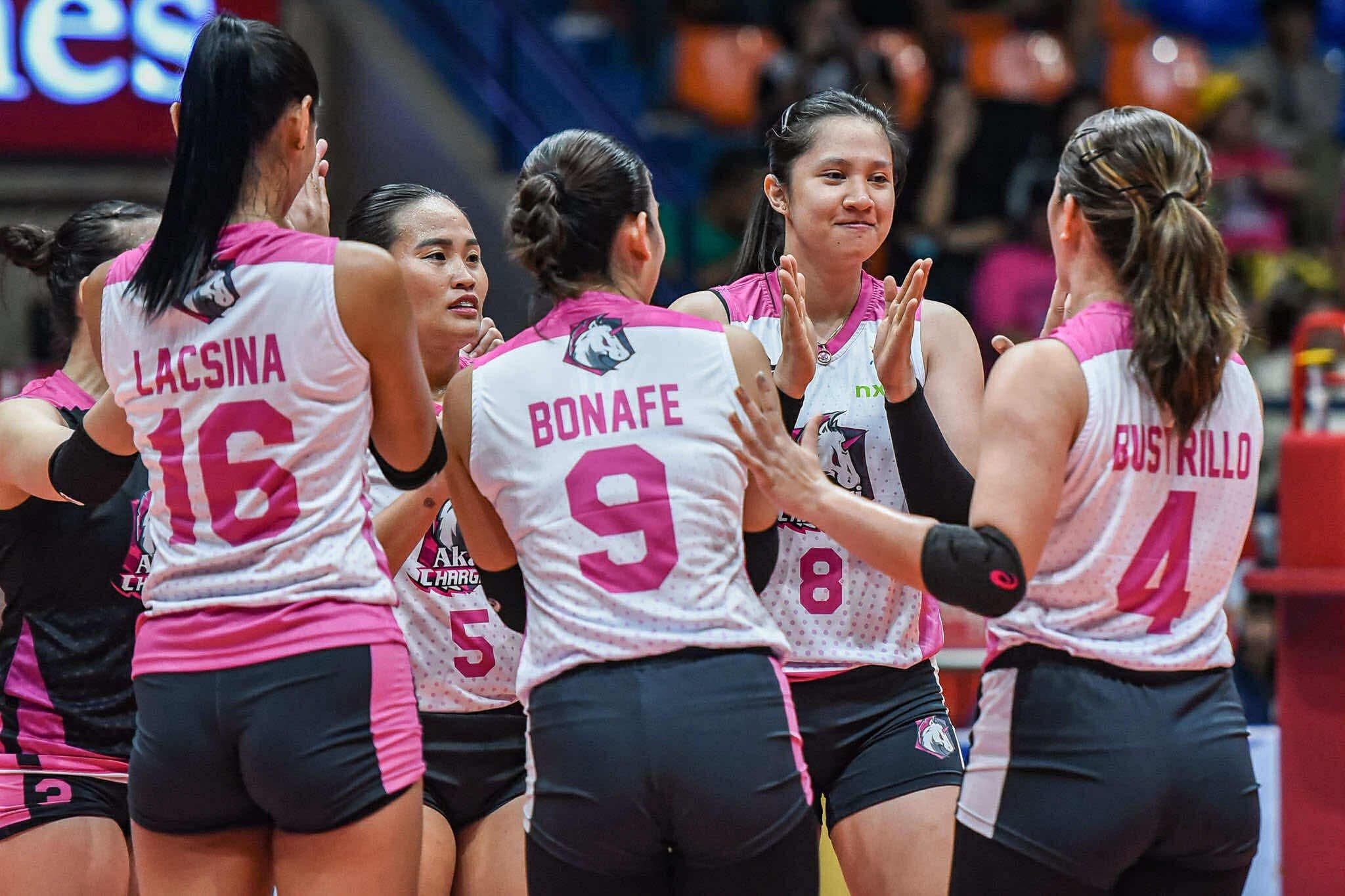 PVL on Tour: Akari Chargers volleyball