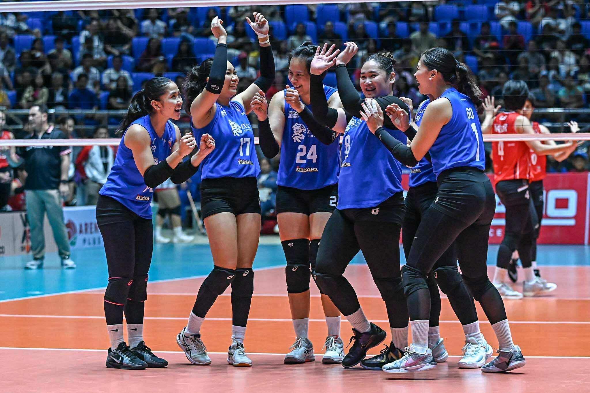 PVL: Zus Coffee Thunderbelles volleyball