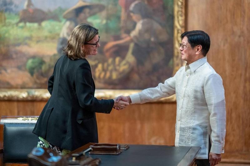 Marcos expresses gratitude to outgoing British envoy