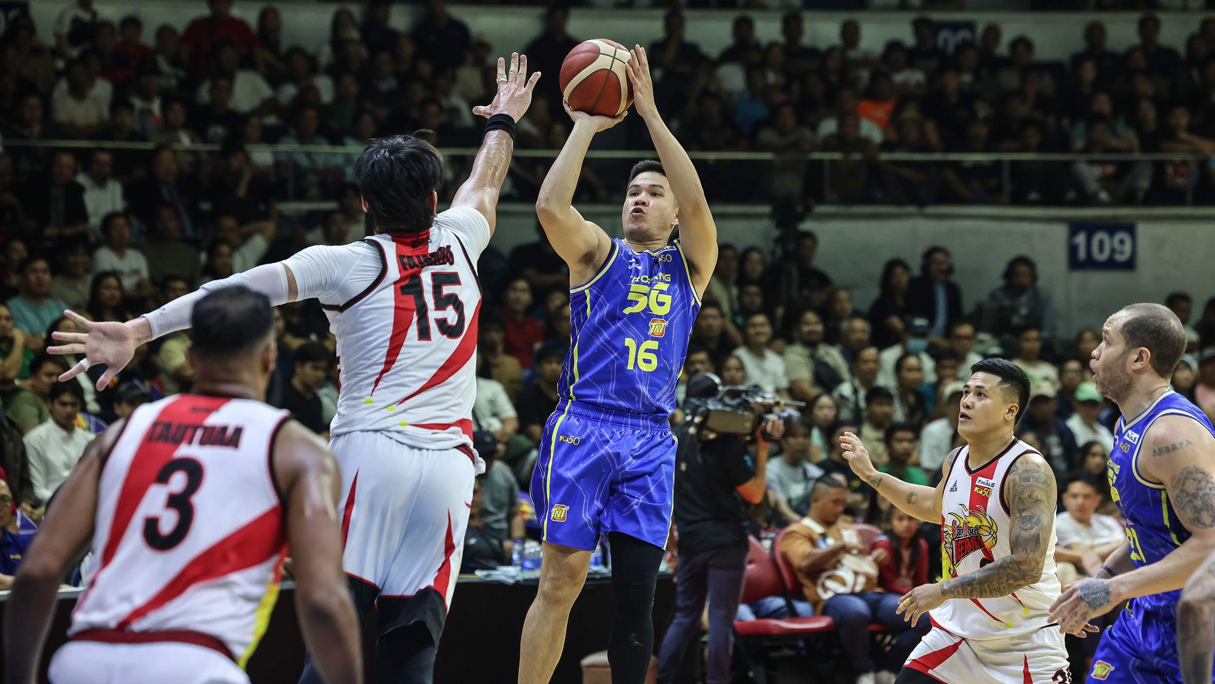 PBA: TNT escapes San Miguel in wild Game 1 finish