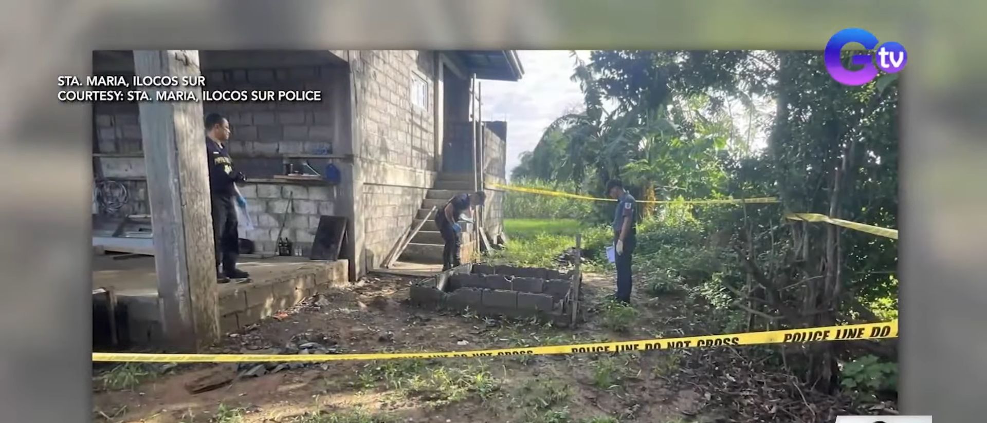 Bangkay ng babae, natagpuan sa septic tank ng ginagawang bahay sa Ilocos Sur thumbnail