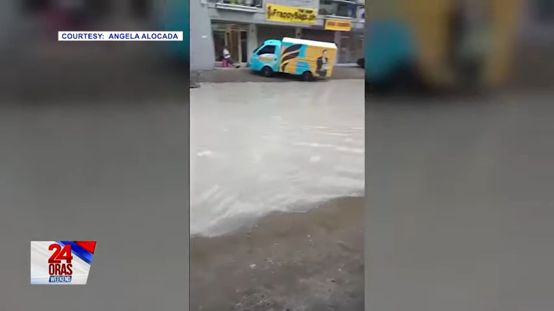 Baha na kulay gatas, ikinabahala ng mga residente sa Malabon thumbnail