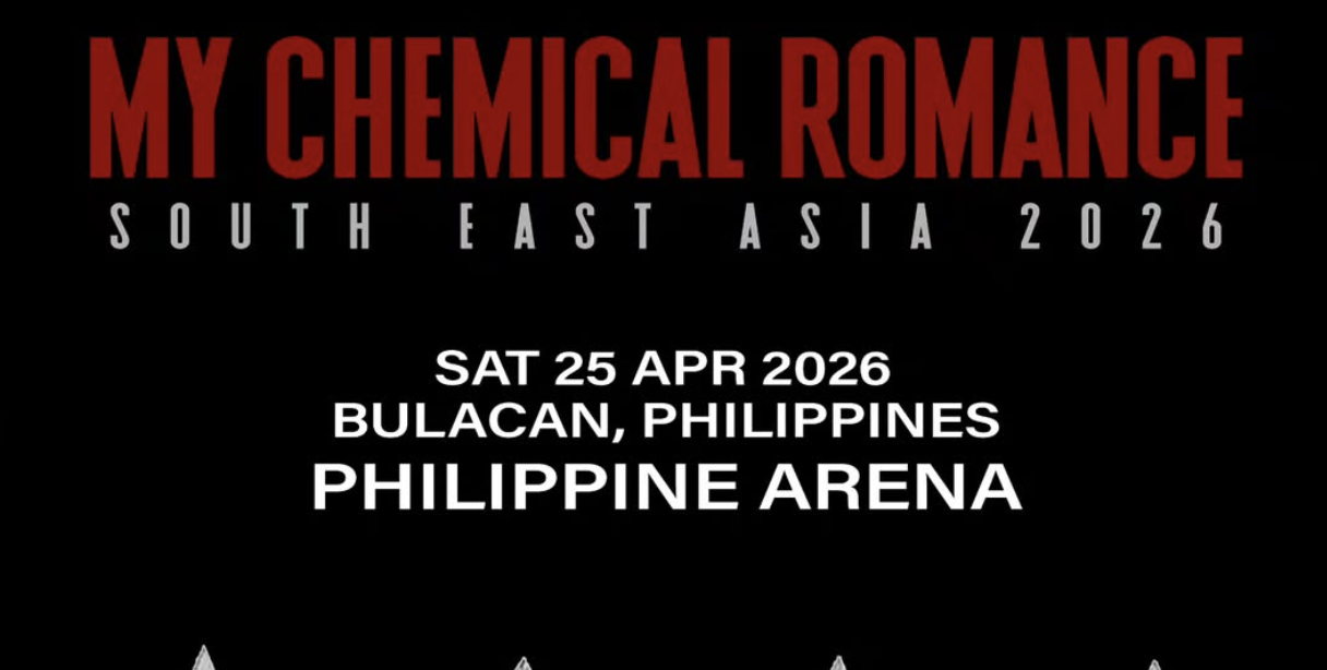 My Chemical Romance to hold a PH concert in 2026
