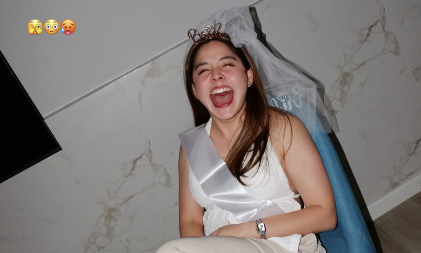 Shaira Diaz is a happy bride-to-be in bachelorette celebration