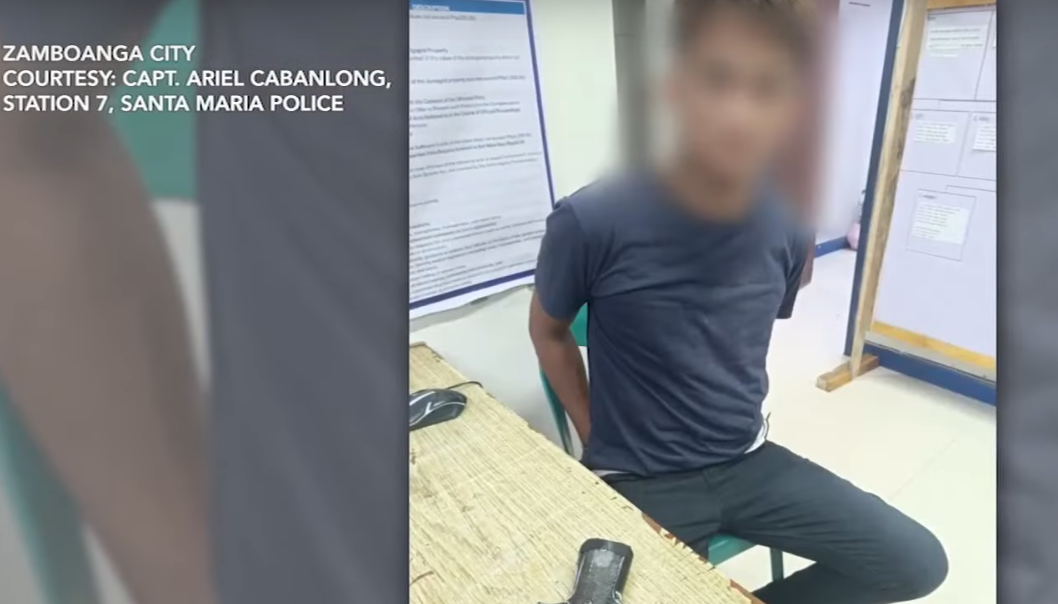 Suspect nabbed in Zamboanga City over alleged holdup using pellet gun