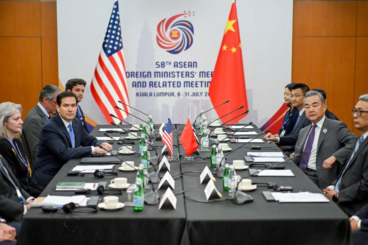 U.S. Secretary of State Marco Rubio Engages in Constructive Dialogue with Chinese Foreign Minister Wang Yi