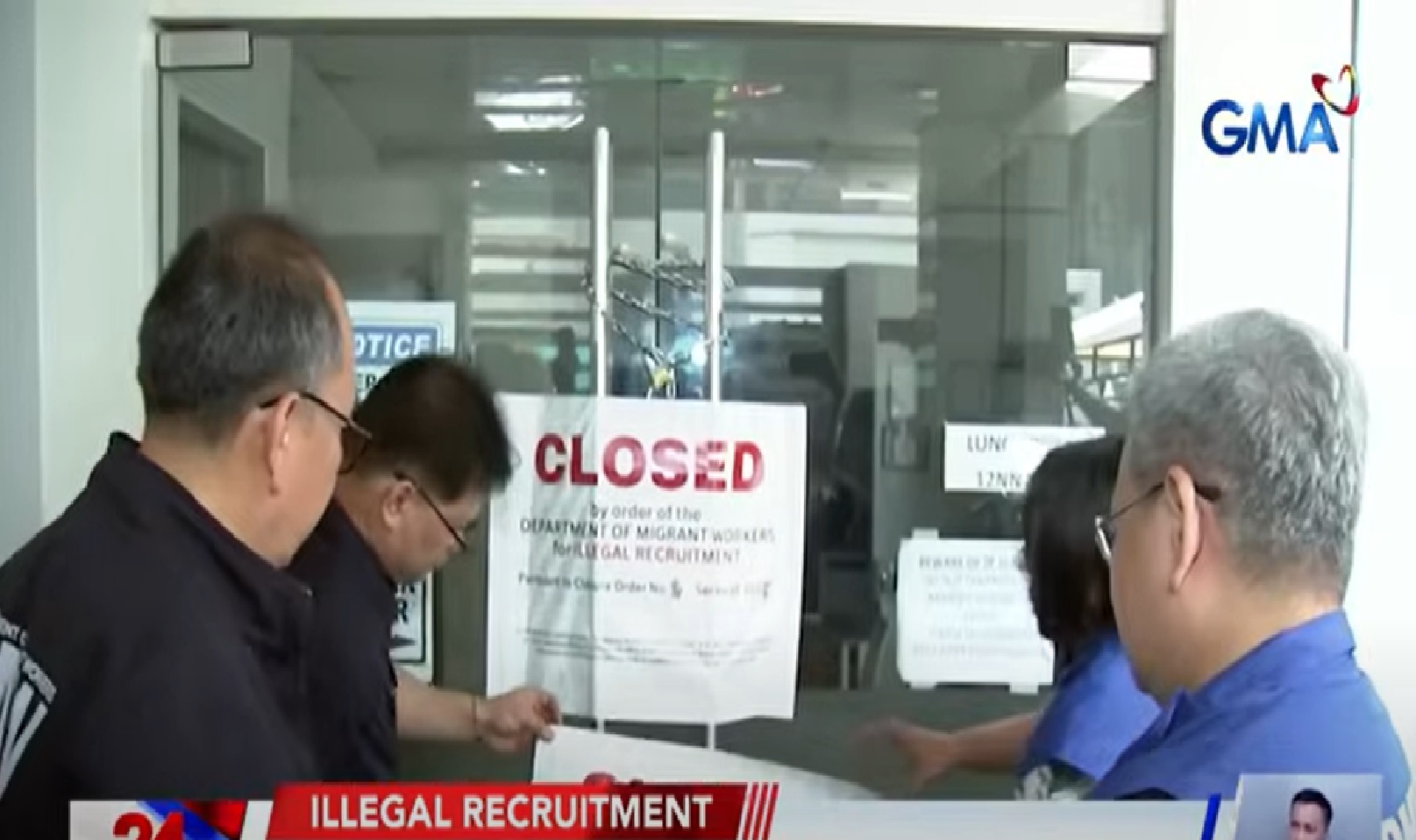 Recruitment at travel agency na nagre-recruit ng OFWs kahit na walang active job order, ipinasara ng DMW