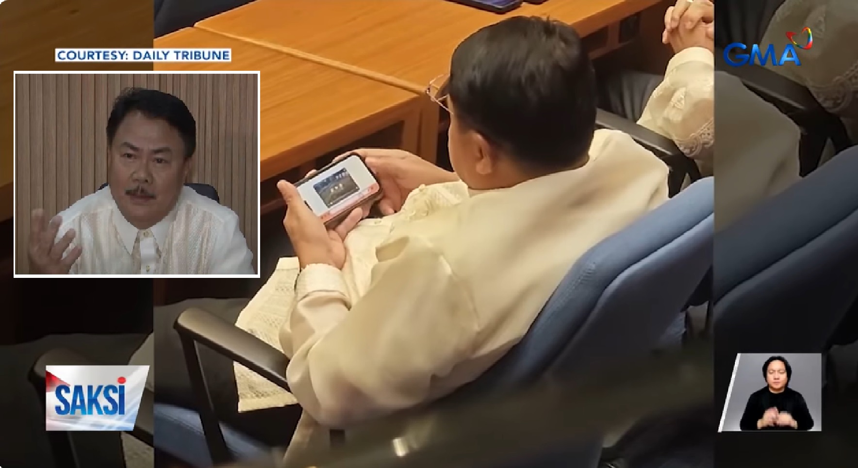 Kongresista, inaming nanonood ng sabong habang may sesyon pero ‘di raw nakataya sa e-sabong thumbnail