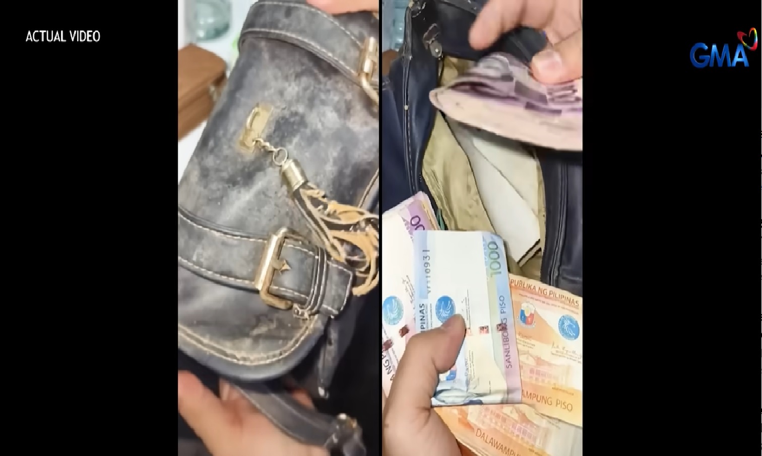 Lumang bag na nadiskubreng may laman na malaking halaga ng pera, sino kaya ang may-ari?