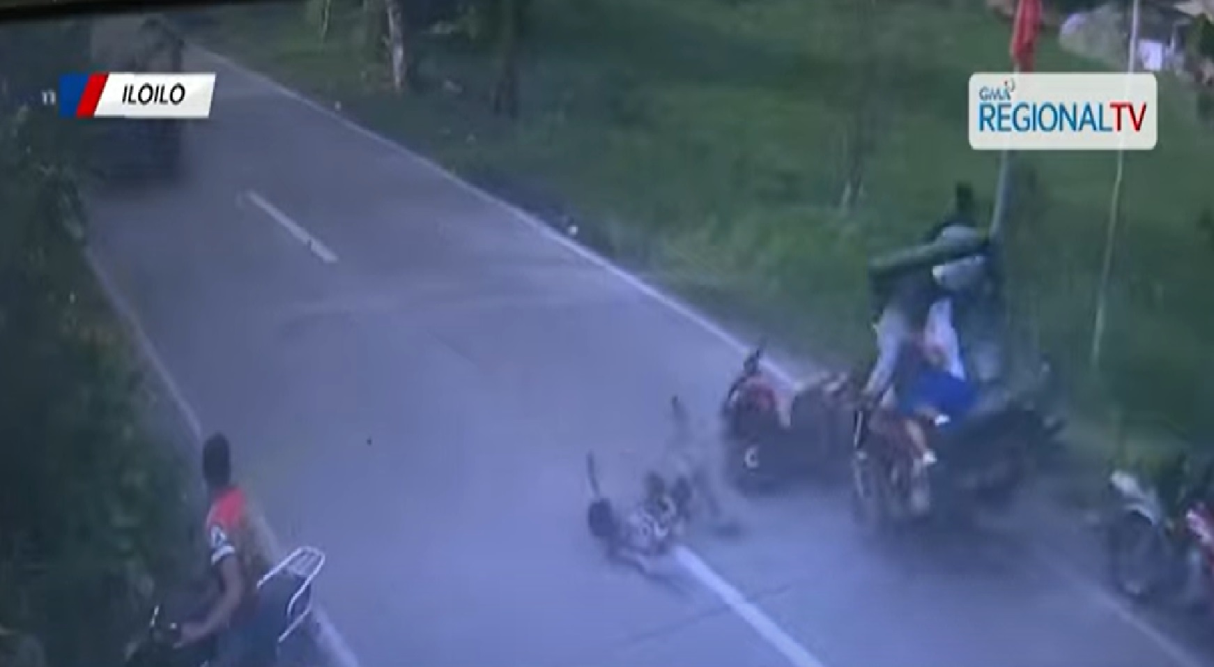 Motorsiklo na sumemplang, tumama sa tricycle; 8-buwang-gulang na sanggol, patay thumbnail