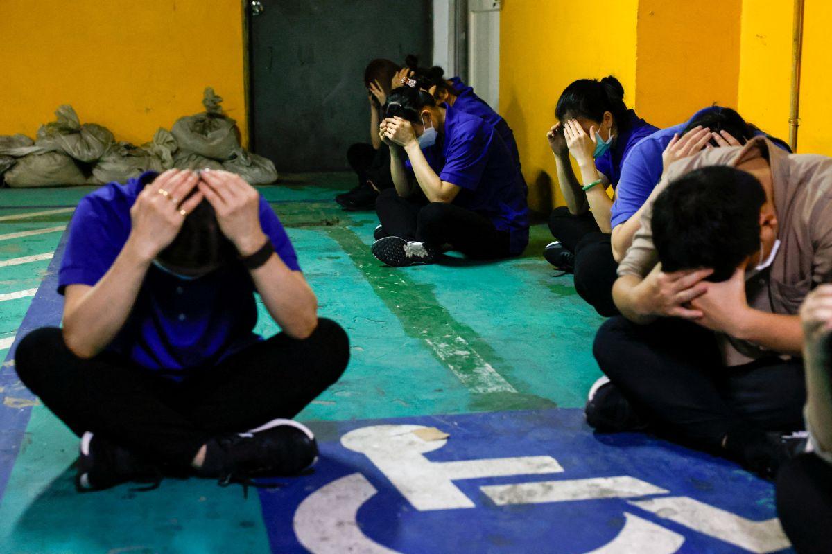 Sirens wail, cities shut down as Taiwan simulates Chinese air raid