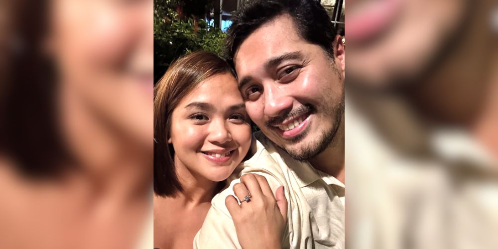 Gian Magdangal, Lara Maigue are engaged!