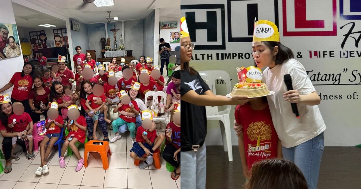 Barbie Forteza holds early birthday celebration with children battling cancer