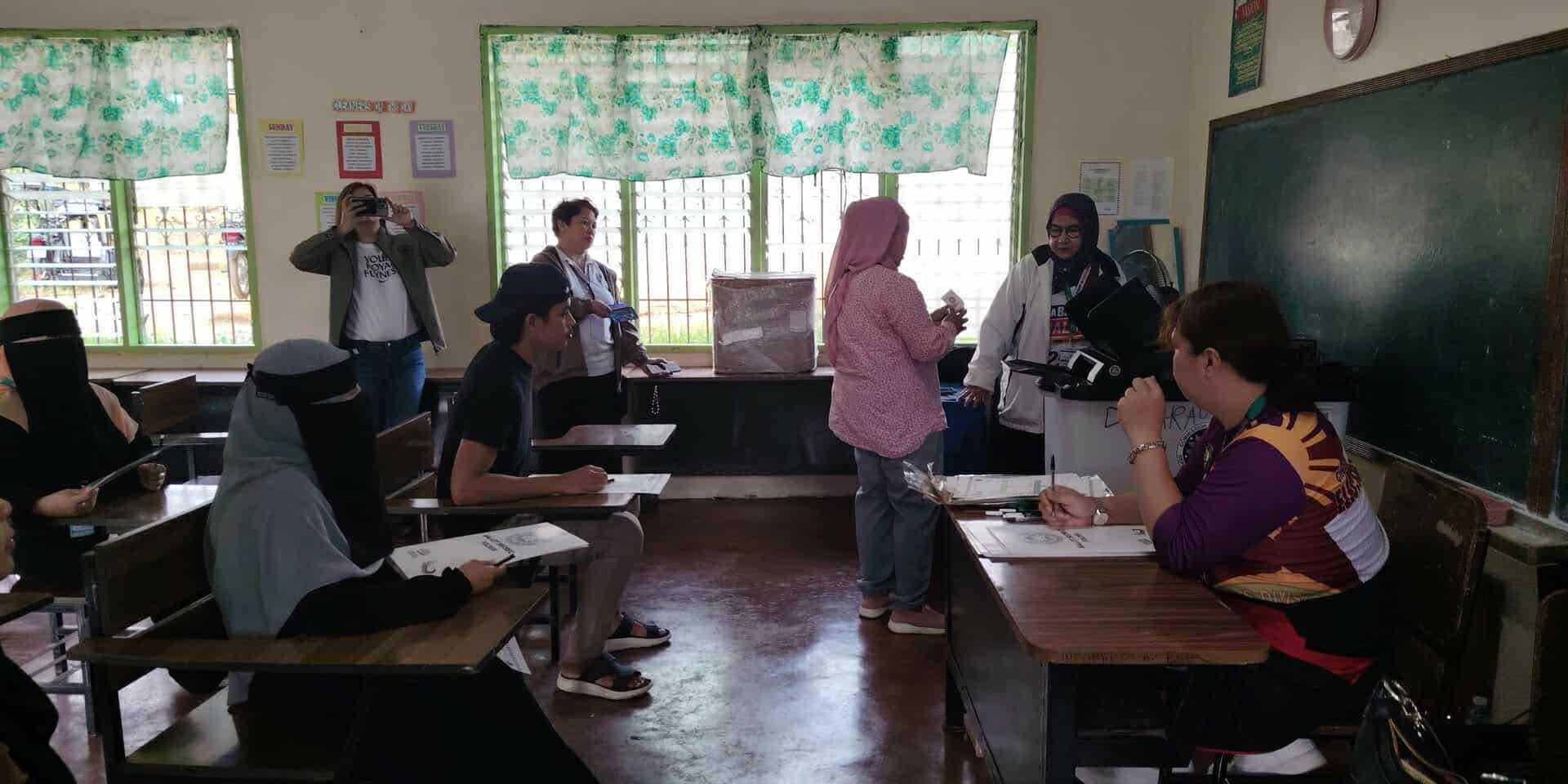 Comelec holds mock elections ahead of BARMM parliamentary polls