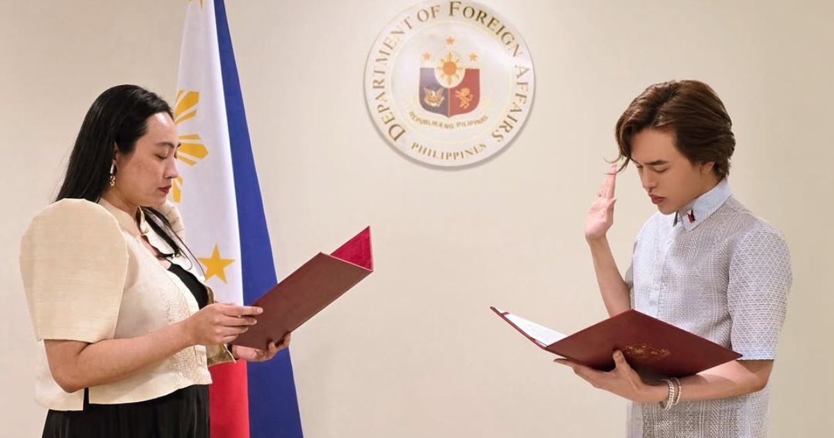 Meet Bran Reluao, PH's youngest special envoy to Thailand 