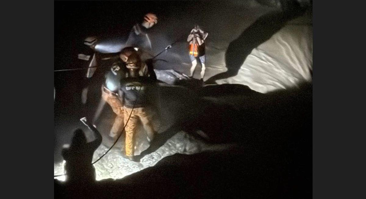 3 rescued, 1 retrieved in vicinity of Budlaan Falls, Cebu City